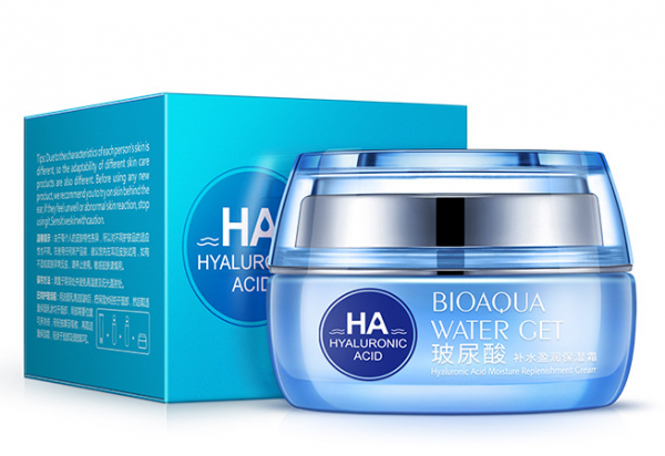 Moisturizing, rejuvenating cream “BIOAQUA” with hyaluronic acid.(3955)